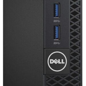 Dell OptiPlex 3050 Micro Business Desktop (Intel Core i5-6500T, 8GB DDR4, 500GB HDD, Wi-Fi, Bluetooth) Windows 10 Pro (Renewed)