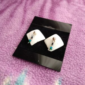 Diamond Shell Earrings